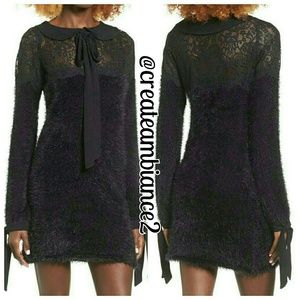 For Love and Lemons Claudine Lace Mini Dress.